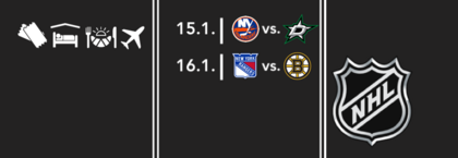 NHL: NY Islanders - Dallas & NY Rangers - Boston